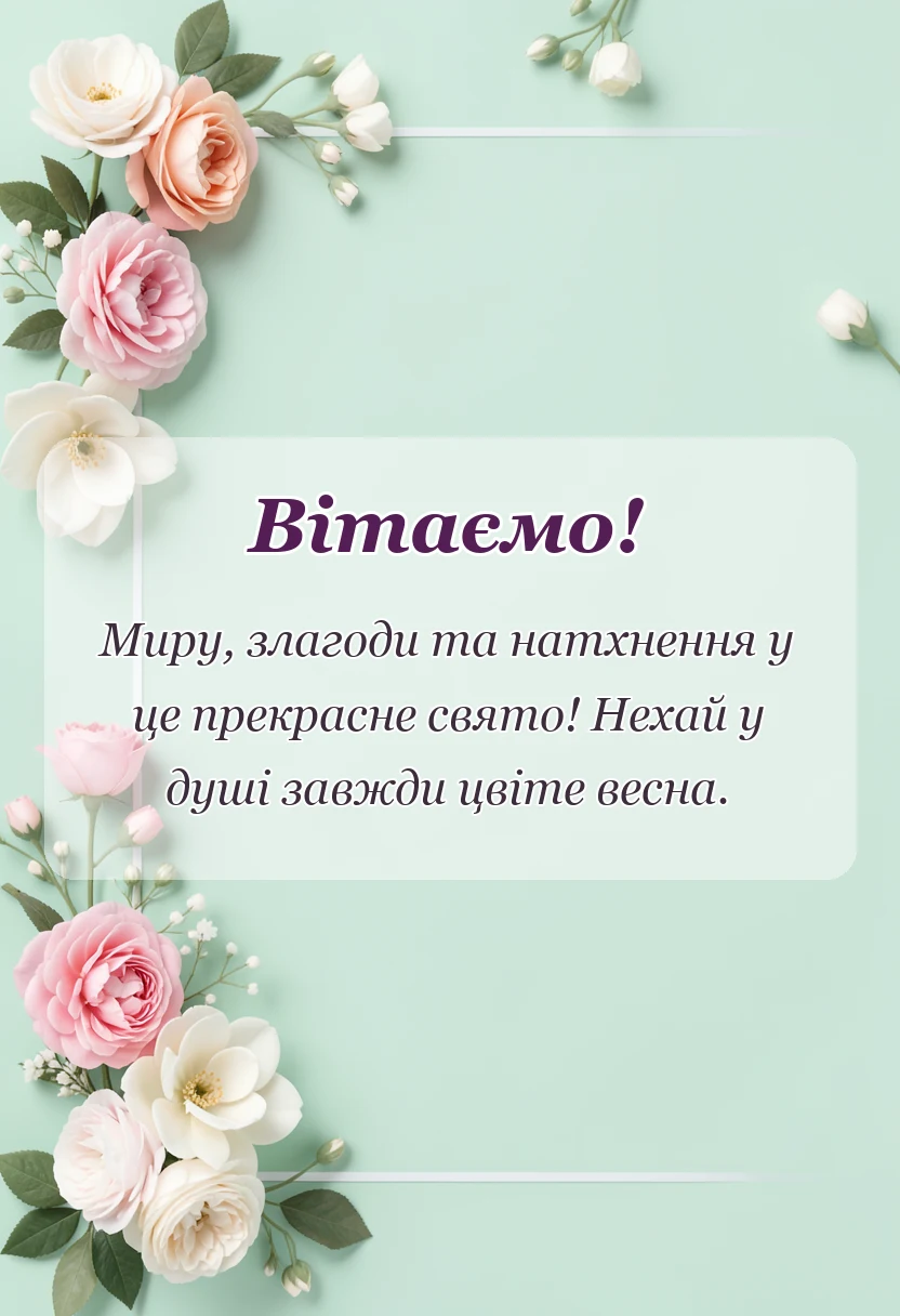 унікальна листівка - картинки з трійцею