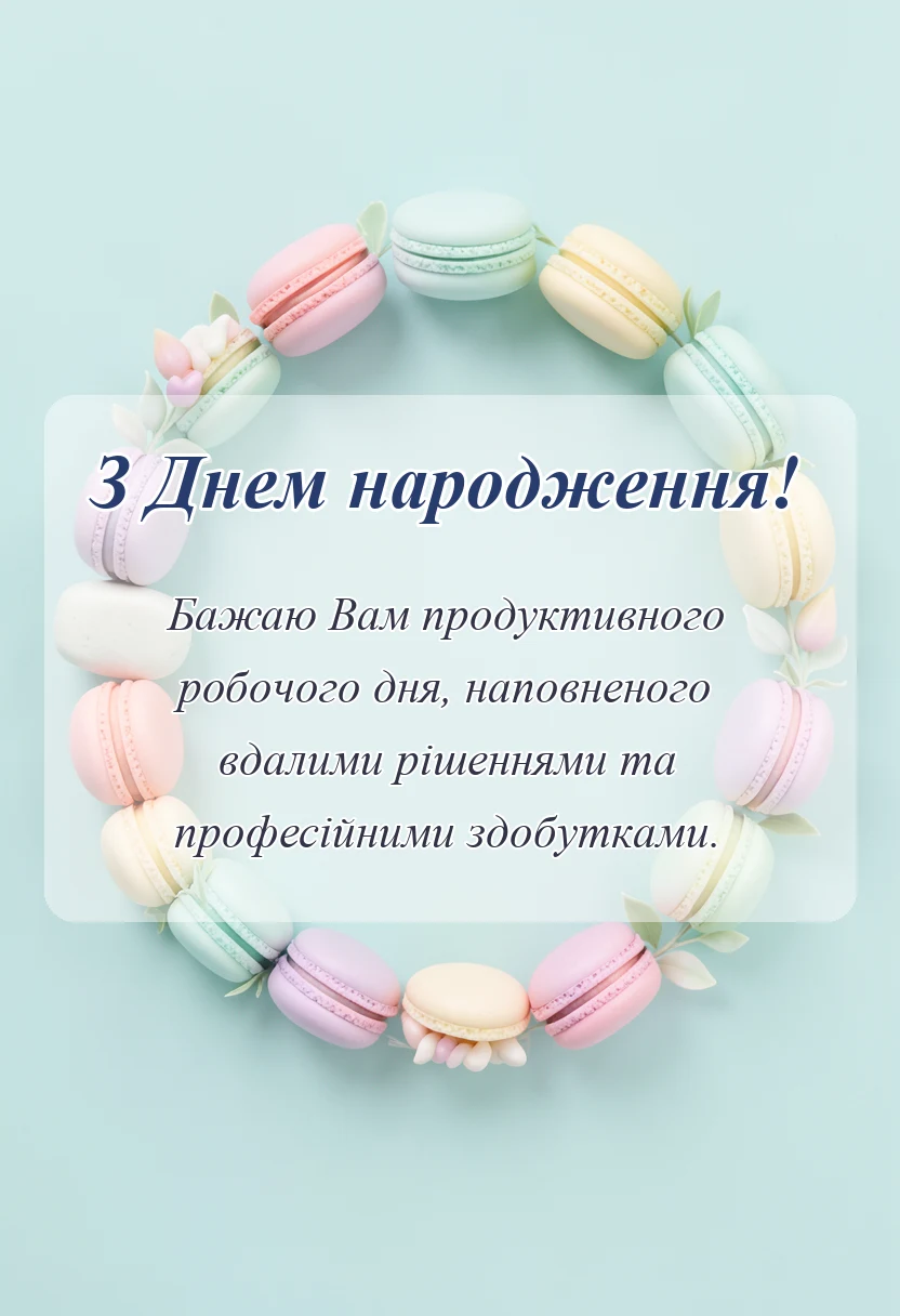 унікальна листівка - прикольні побажання гарного дня своїми словами