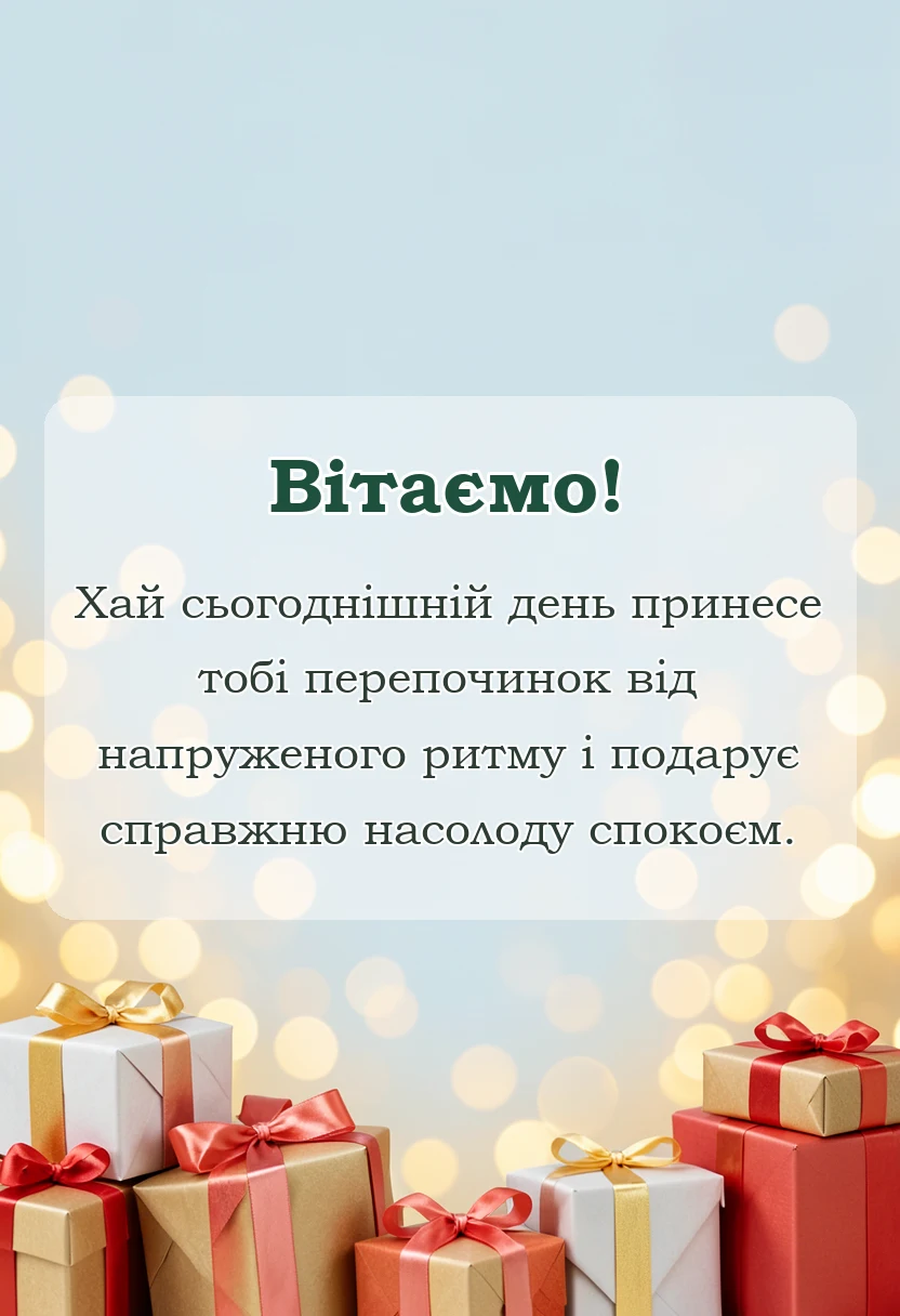 святкова картинка: привітання з днем лікаря