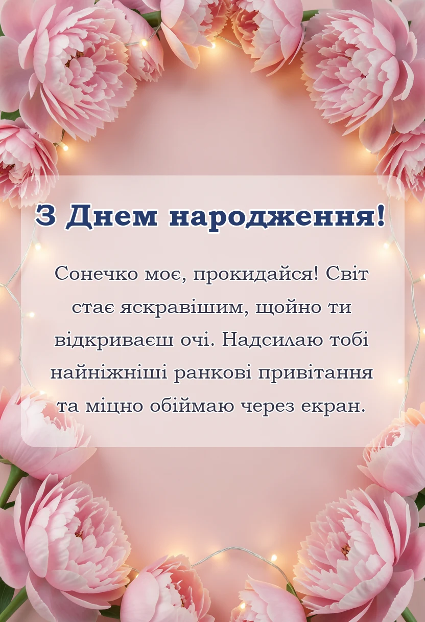 унікальна листівка - побажання доброго ранку своїми словами вірші картинки