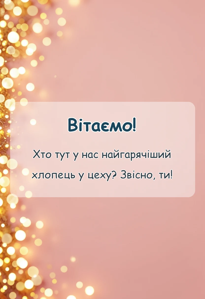 вітальна листівка - привітання з днем металурга