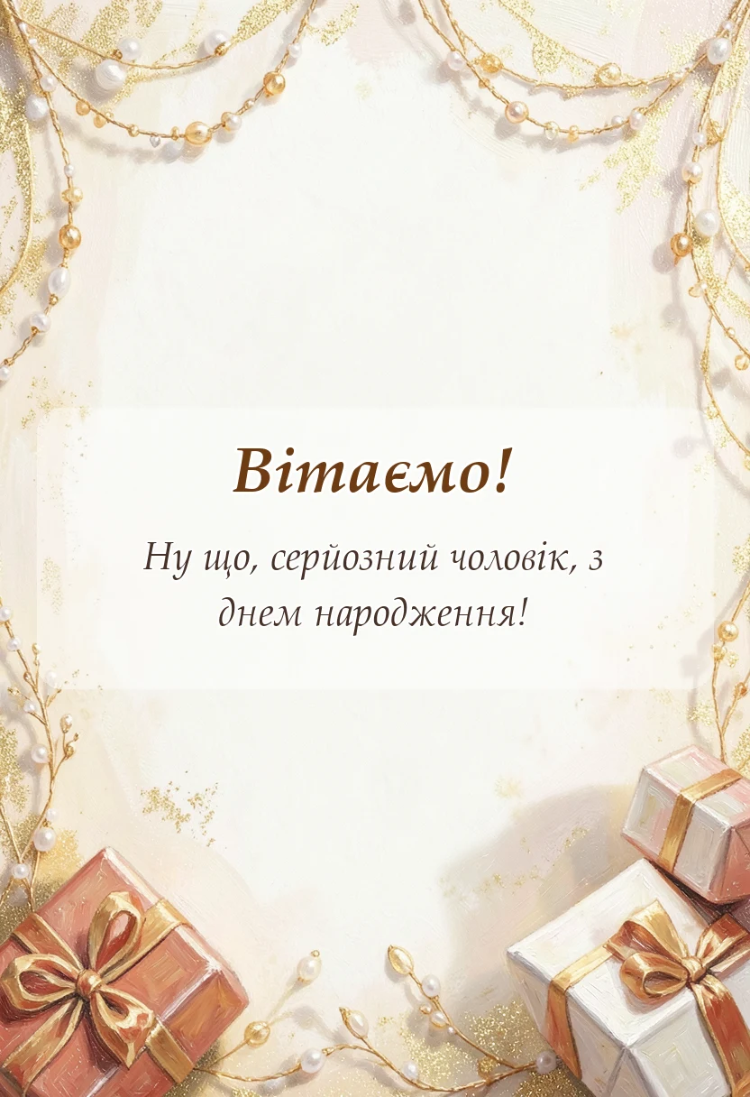 вітальна листівка - привітання з днем народження 16 років хлопчику