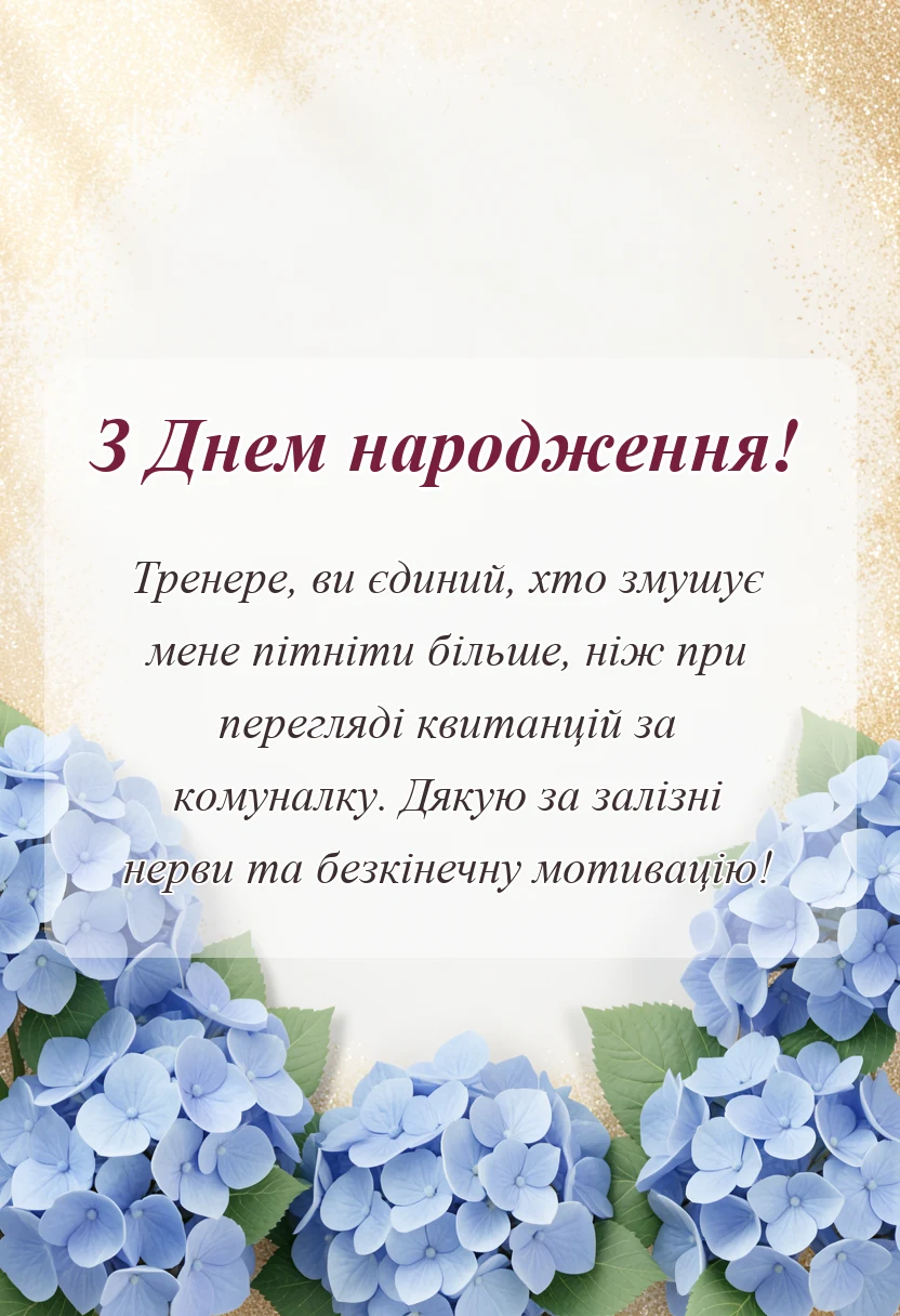 святкова картинка: картинки тренеру