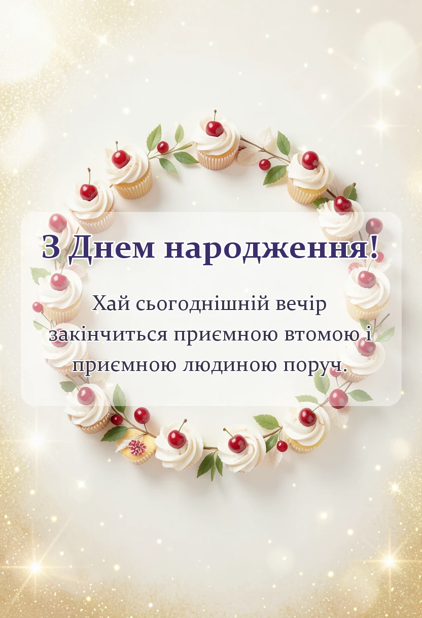 красива листівка: смішні короткі тости на день народження