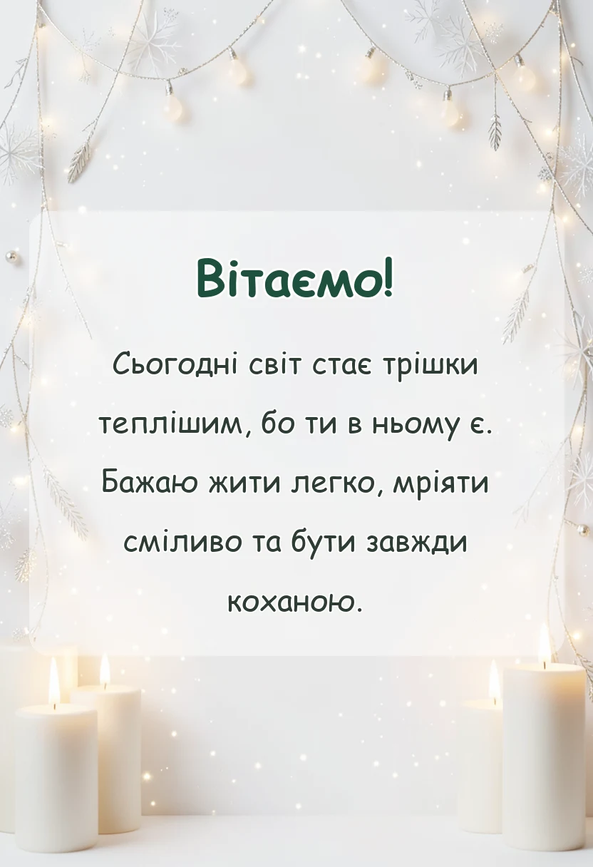 красива листівка: привітання з 8 березня своїми словами коротко