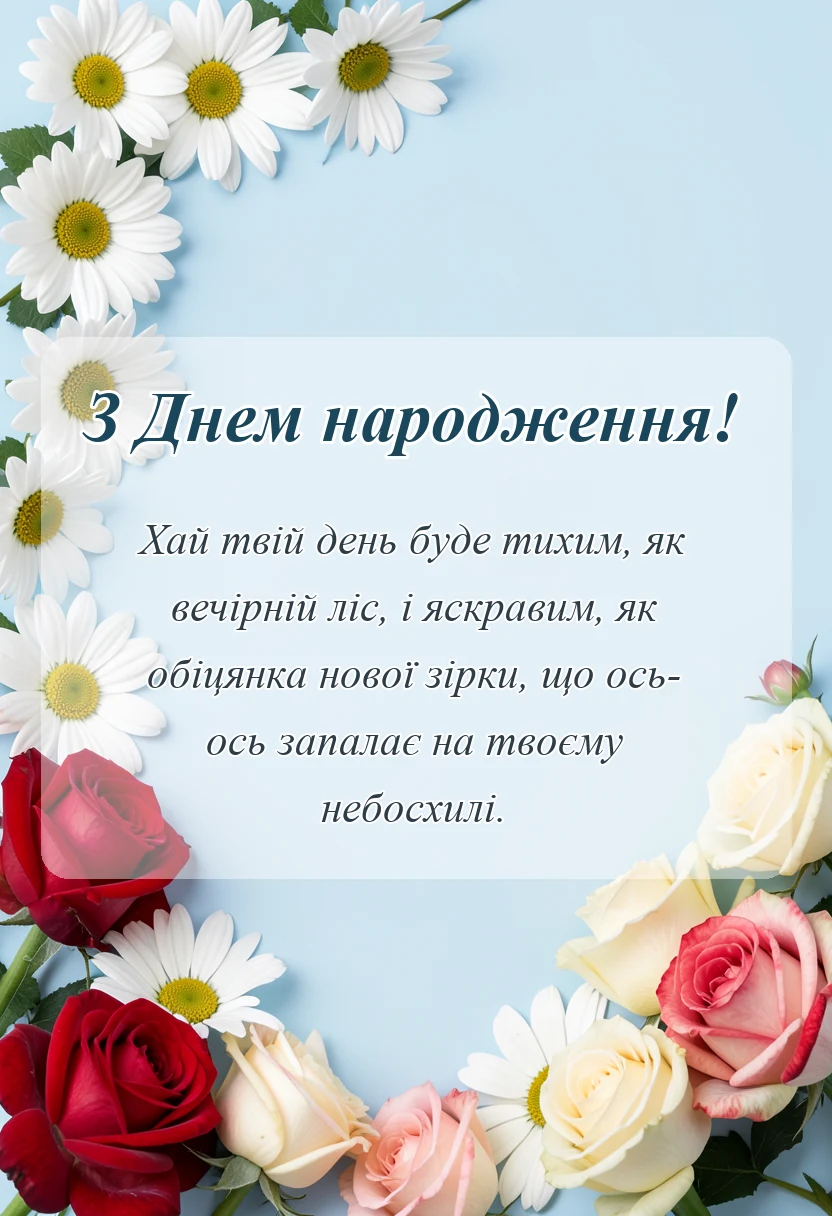 святкова картинка: що побажати замість гарного дня