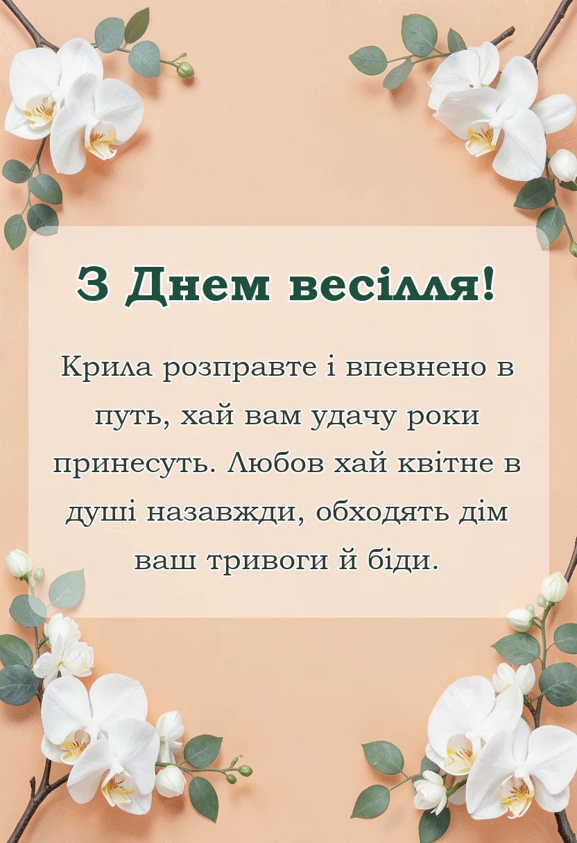 красива листівка: картинки з одруженням сина