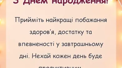 унікальна листівка - привітання з днем народження чоловікам