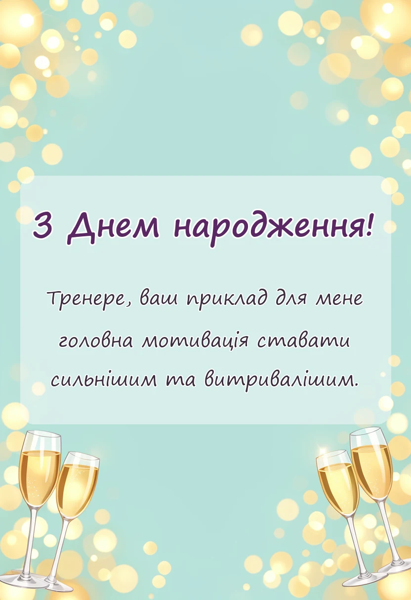 святкова картинка: картинки тренеру