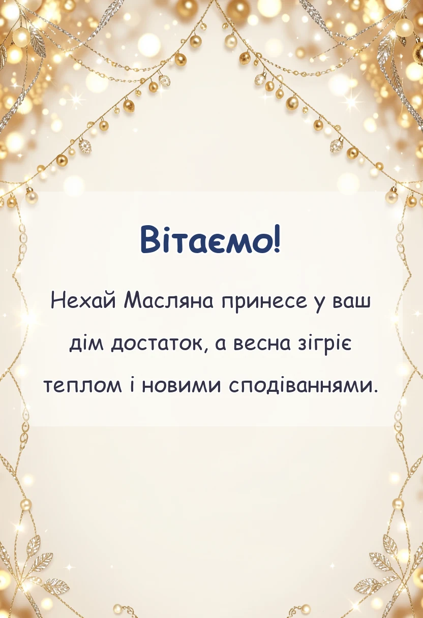 святкова картинка: картинки з масляною українською