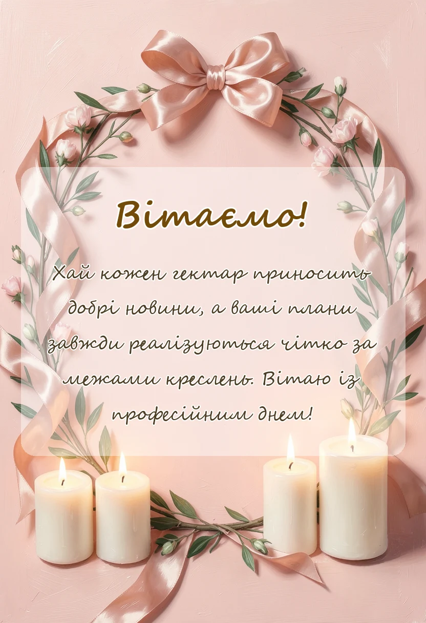 вітальна листівка - картинки з днем землевпорядника