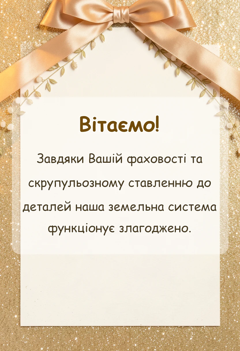 унікальна листівка - картинки з днем землевпорядника