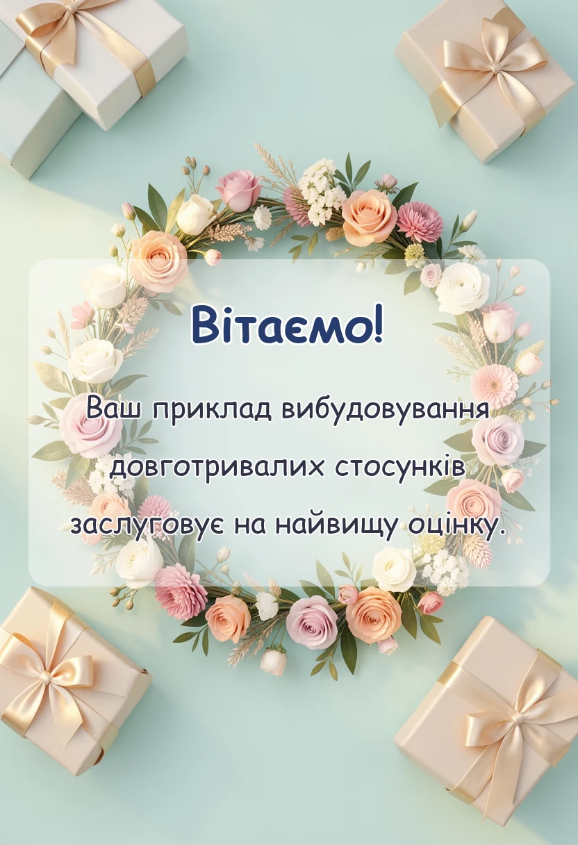 красива листівка: картинки з перлинним весіллям