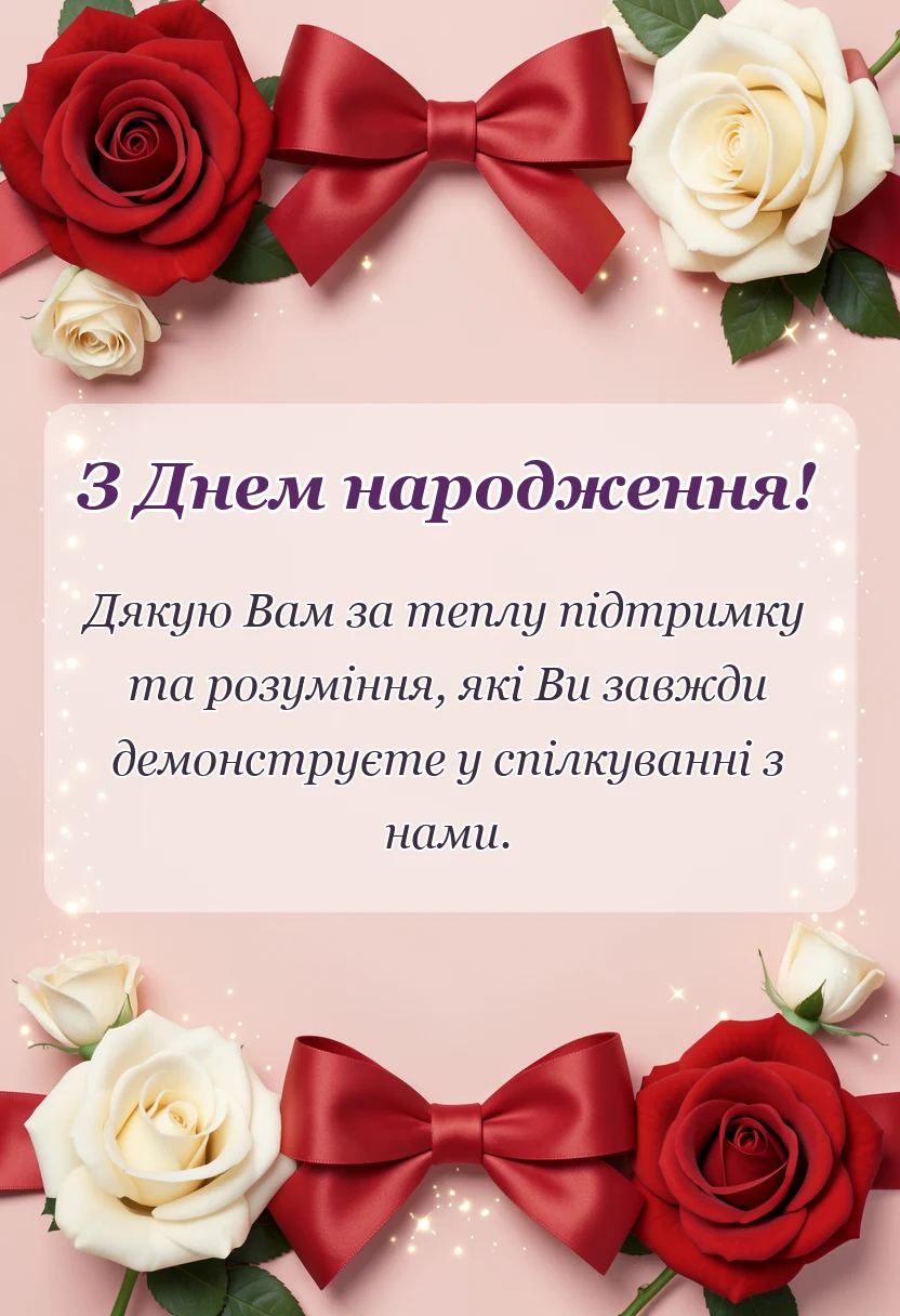вітальна листівка - найкраще привітання з днем народження свекрусі