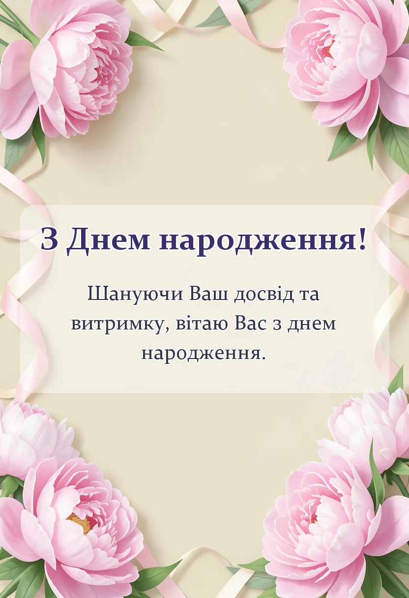 листівка з побажанням - привітання з днем народження брату