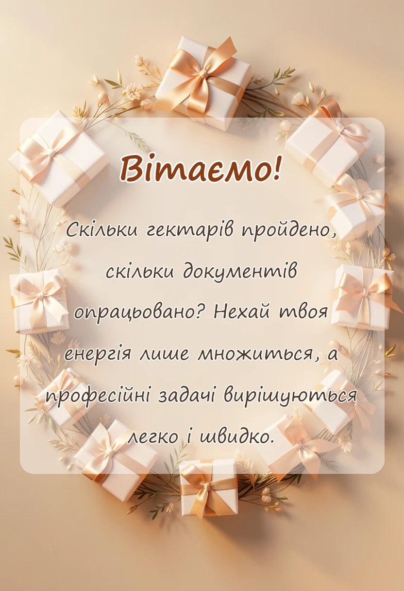 унікальна листівка - картинки з днем землевпорядника