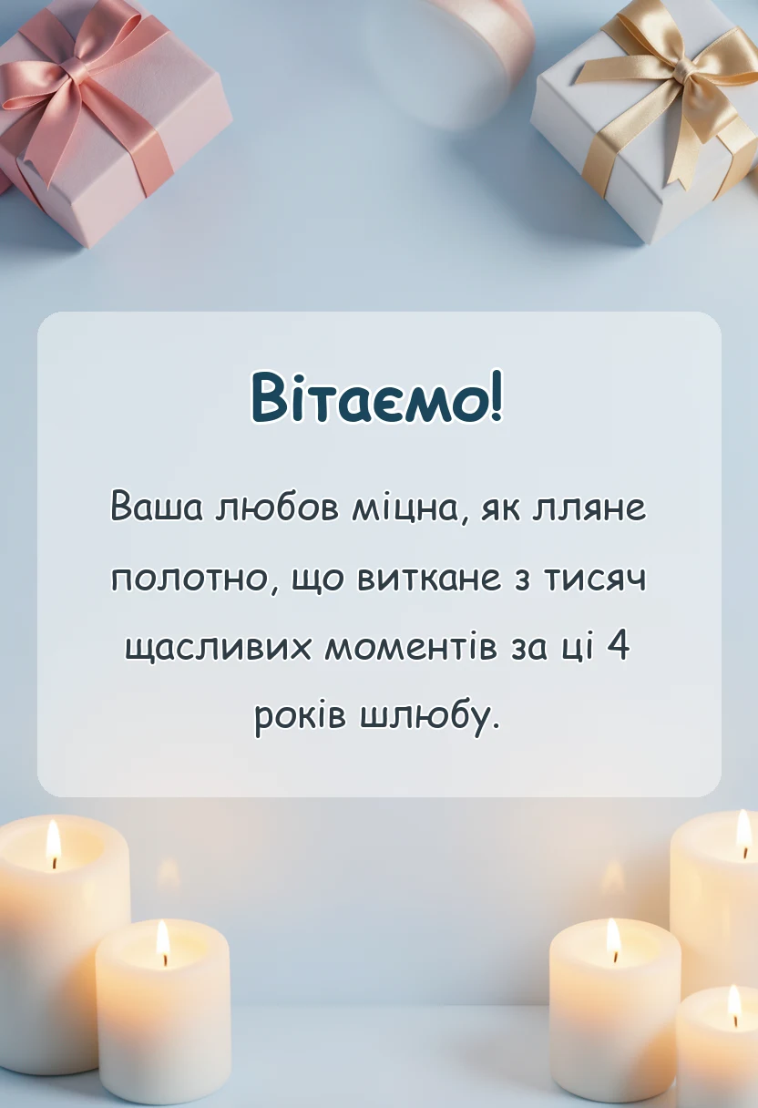 унікальна листівка - картинки з лляним весіллям