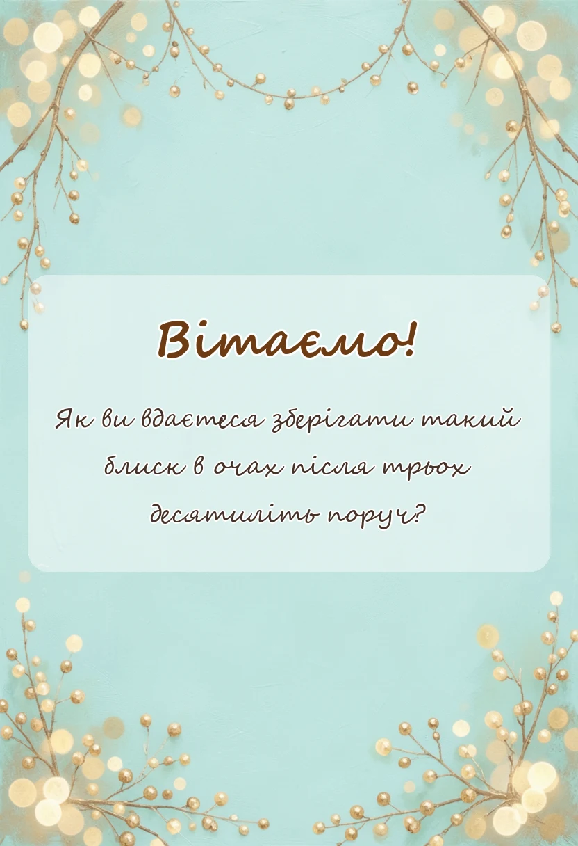 унікальна листівка - картинки з перлинним весіллям