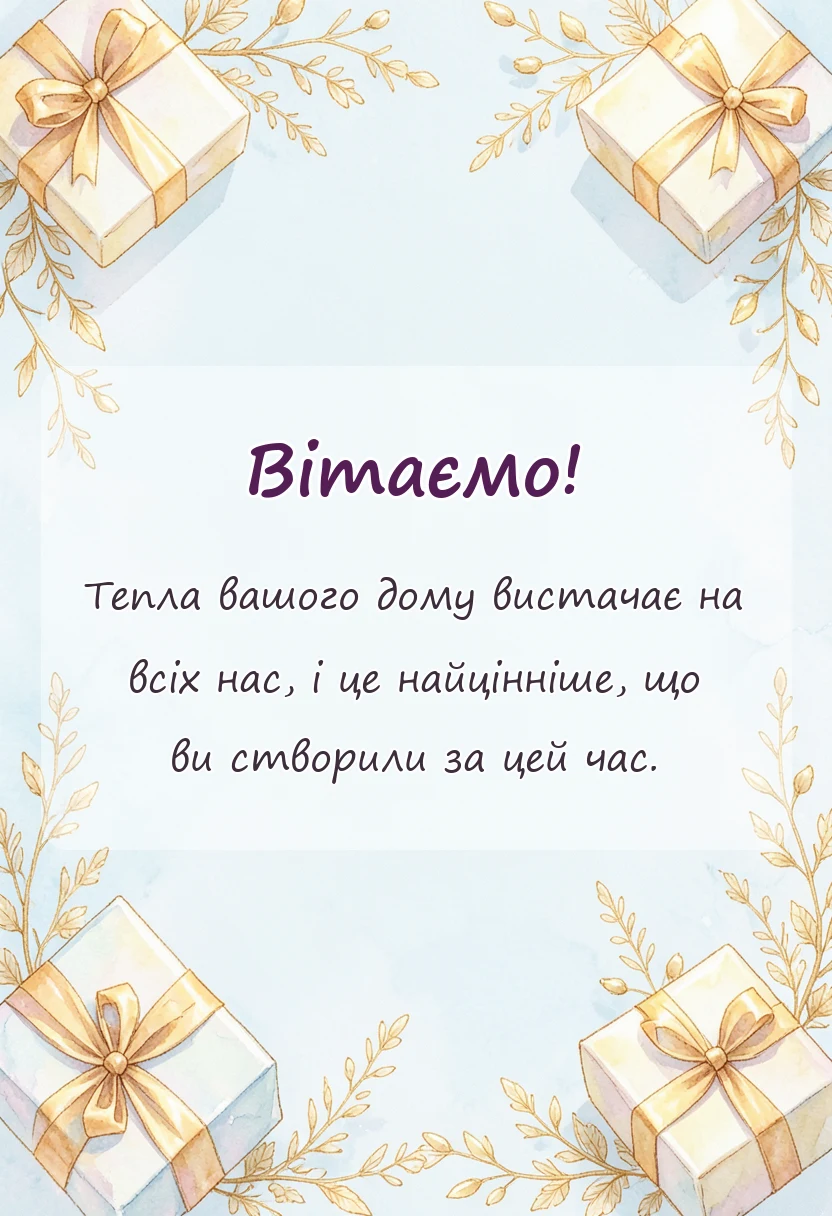 унікальна листівка - привітання з 12 роками весілля картинки