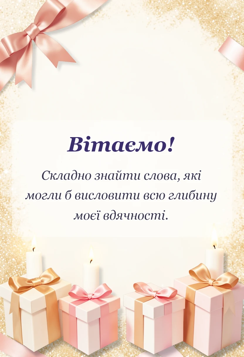 унікальна листівка - подяка лікарю за лікування