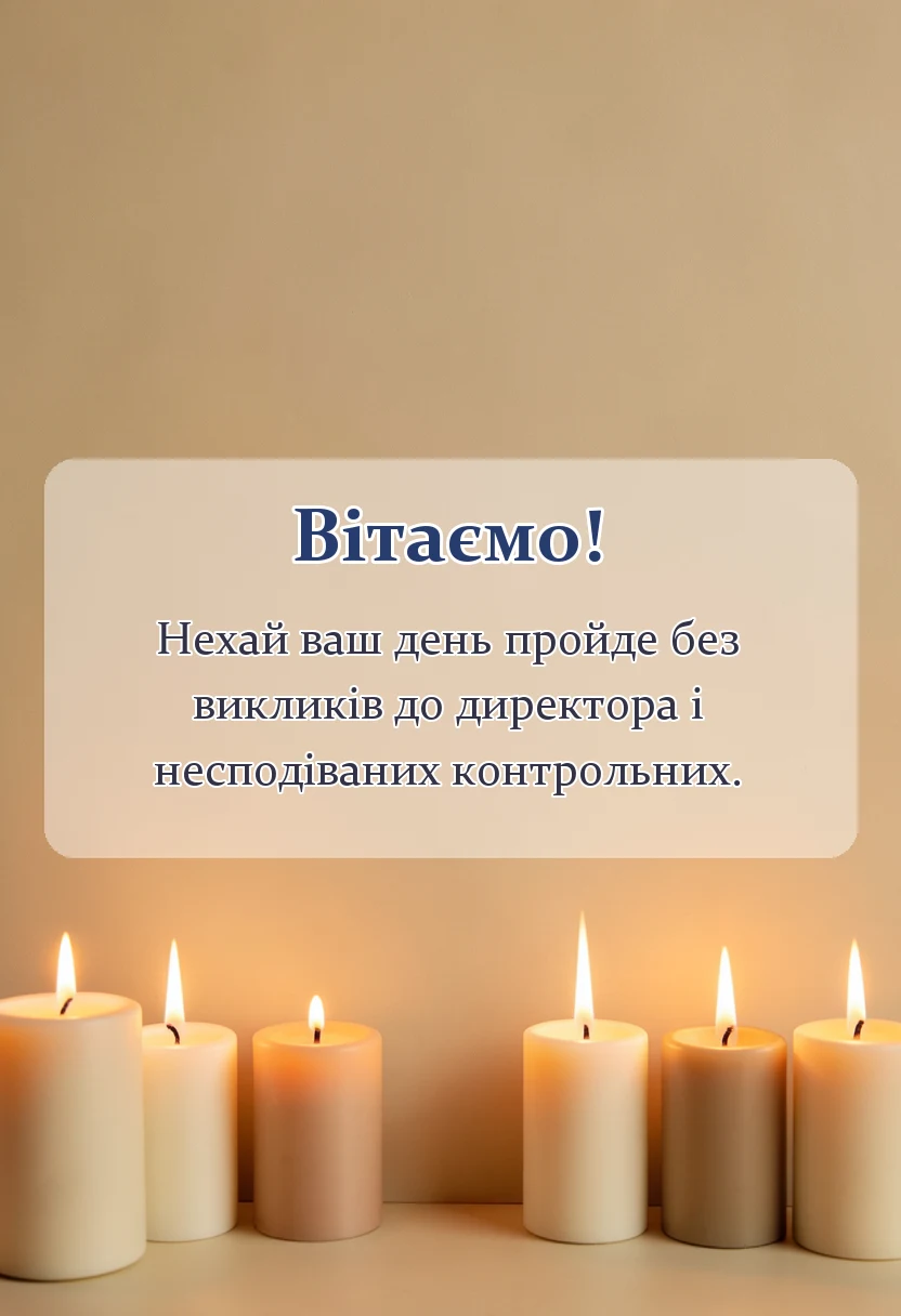 листівка з побажанням - оригінальні привітання з днем вчителя