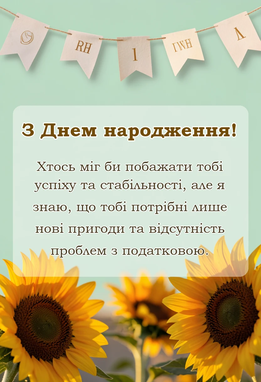 красива листівка: привітання з днем народження друга листівки