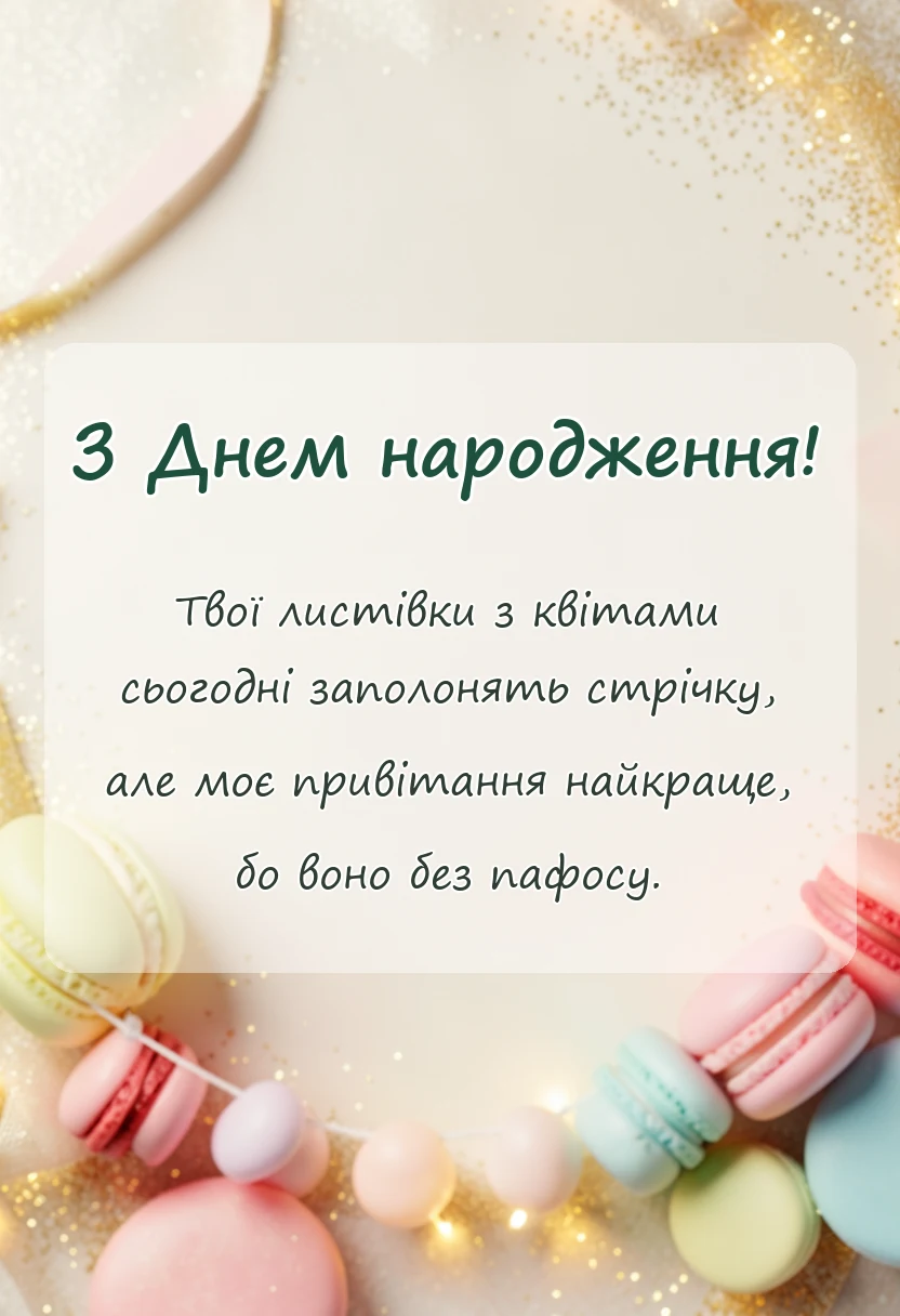 вітальна листівка - привітання з днем народження білі троянди картинки