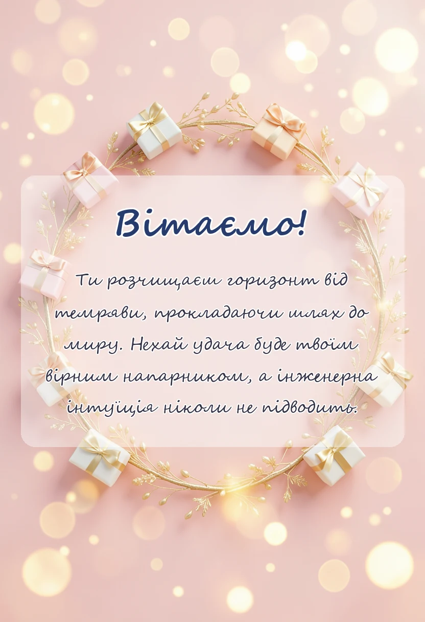 листівка з побажанням - поздоровлення з днем інженерних військ