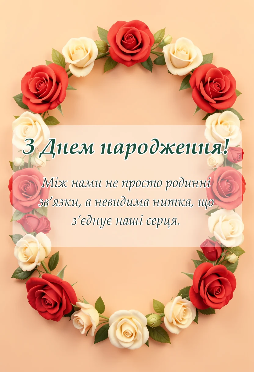 святкова картинка: привітання з днем народження двоюрідній сестрі своїми словами до сліз