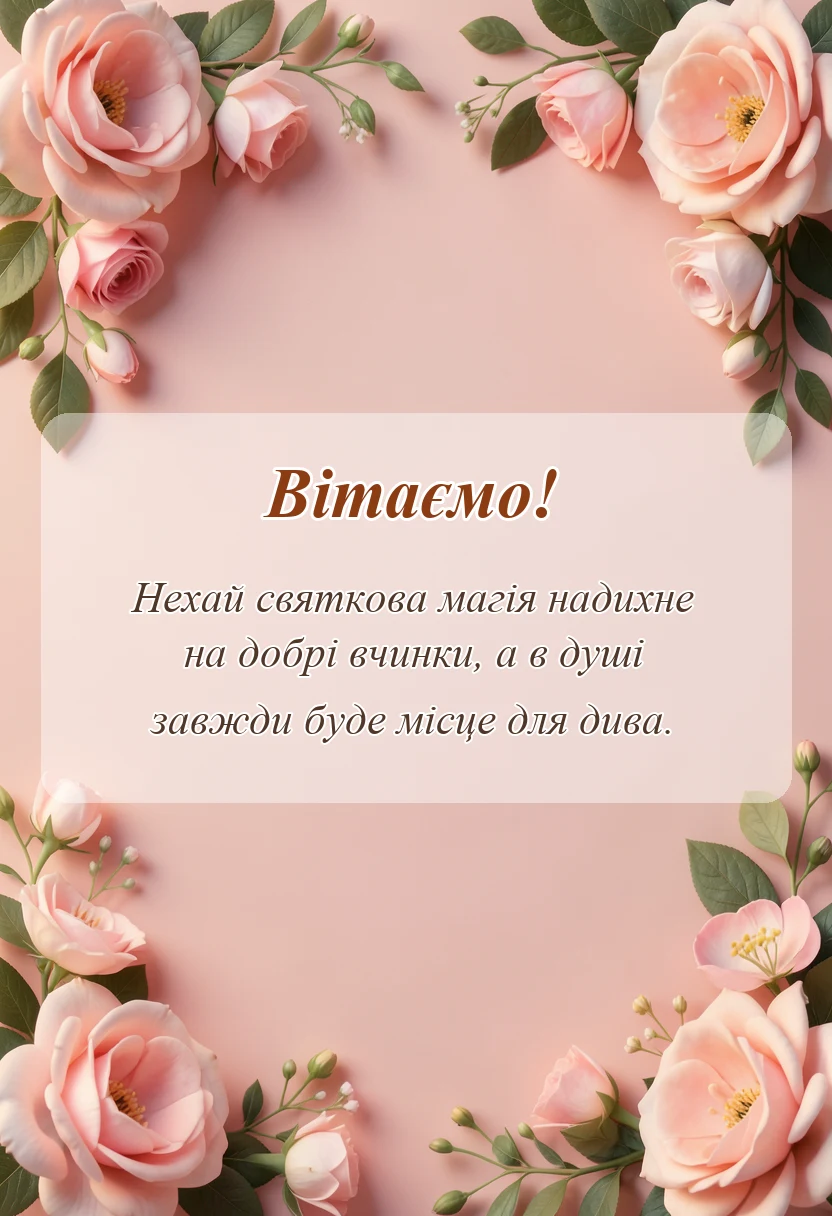 листівка з побажанням - картинки з днем святого миколая українською